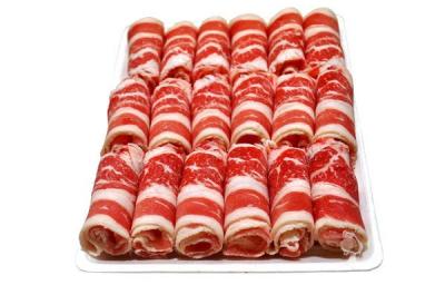 Ba chỉ bò cắt cuộn