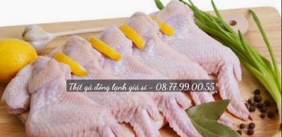 Bảng giá thịt gà đông lạnh mới nhất 2024