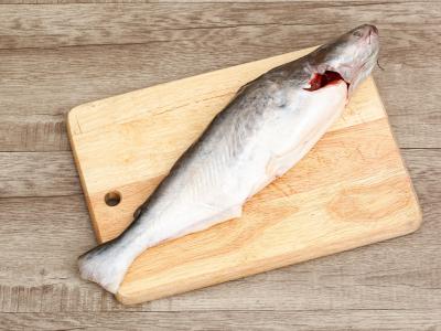 Cá hú nguyên con làm sạch 0.8kg - 1.1kg